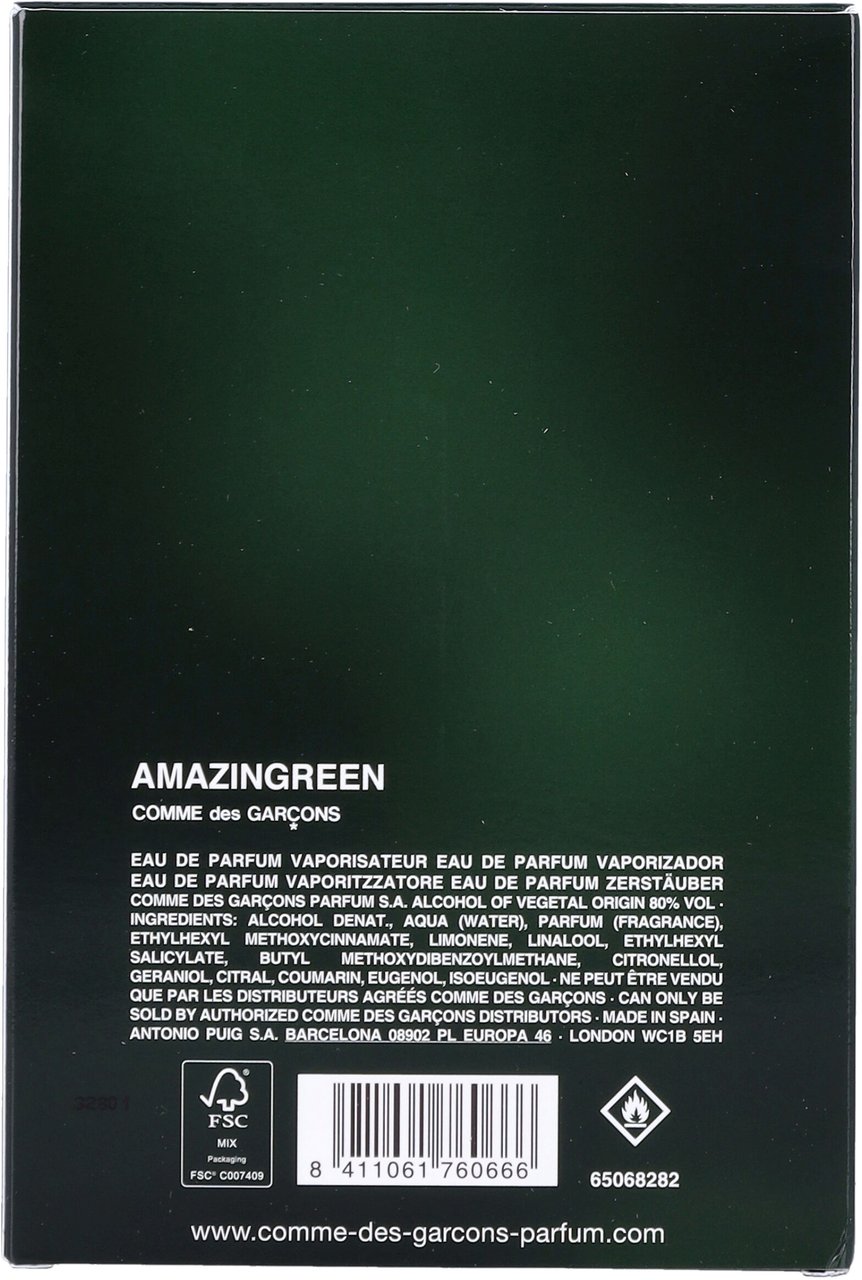 Comme des Garçons Amazingreen Verde Groen