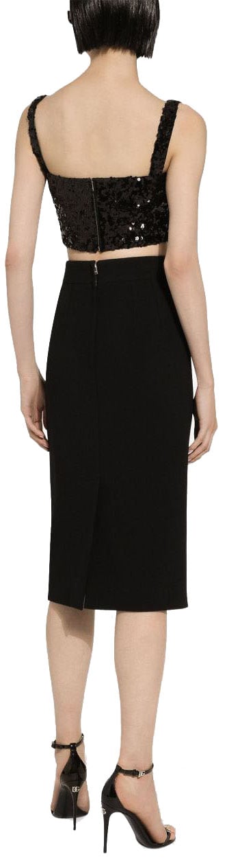 Dolce & Gabbana Top Black Zwart