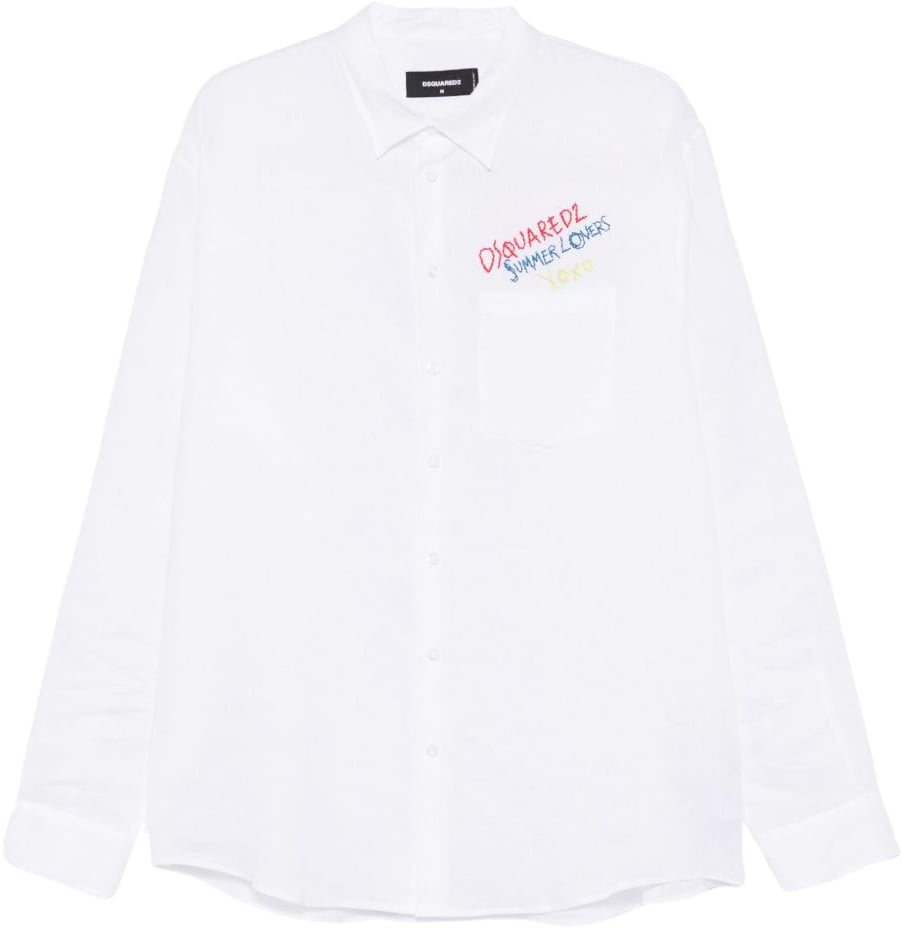 Dsquared2 Shirts White Wit