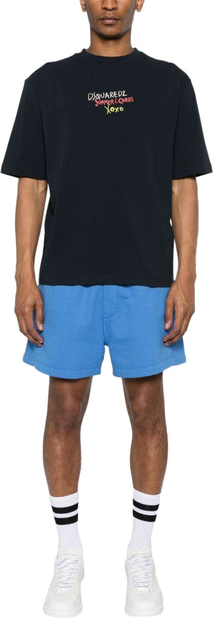 Dsquared2 T-Shirts And Polos Blue Blauw