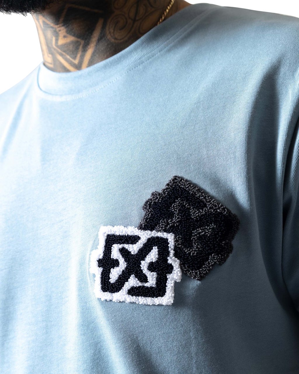 XPLCT Studios Heren T-shirt Blauw