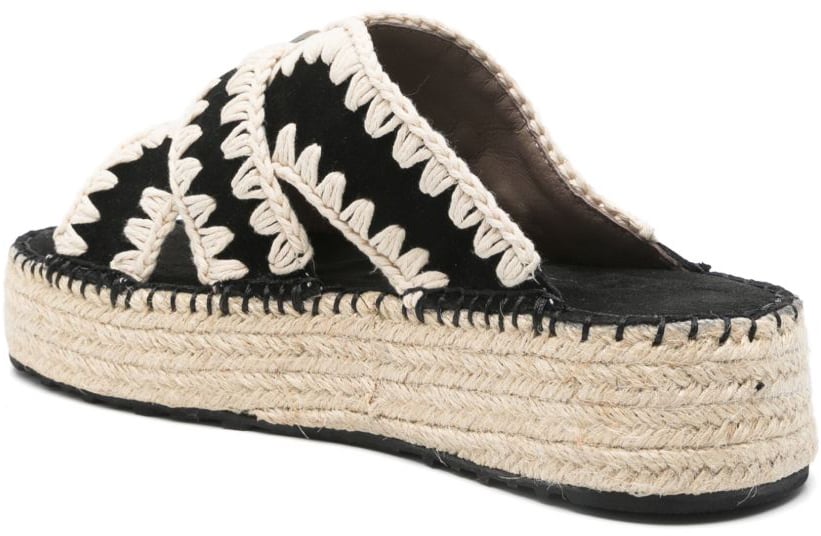 MOU Sandals Black Zwart