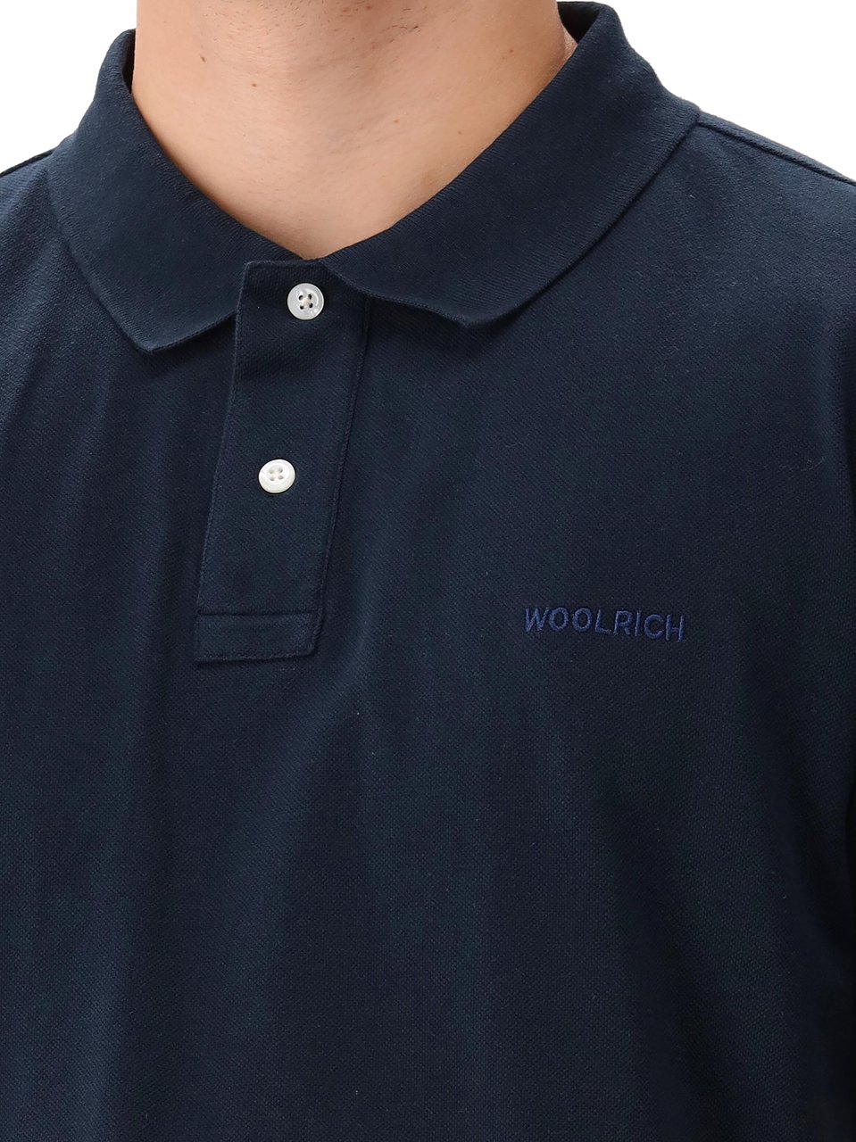 Woolrich T Shirts & Polo's Classic American Polo CFWOPO07 Blauw