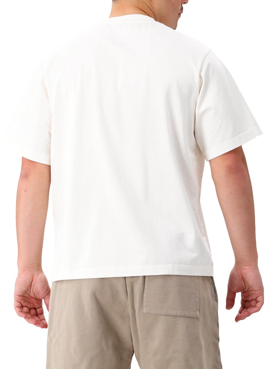 Bram's Fruit Bram's Fruit T-shirt Wit Chest Pocket Wit