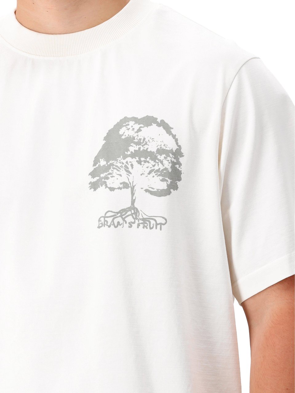 Bram's Fruit Bram's Fruit T-shirt Wit Roots Wit