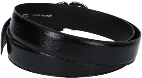 AMI Paris AMI Paris Riem Zwart ADC Belt Zwart