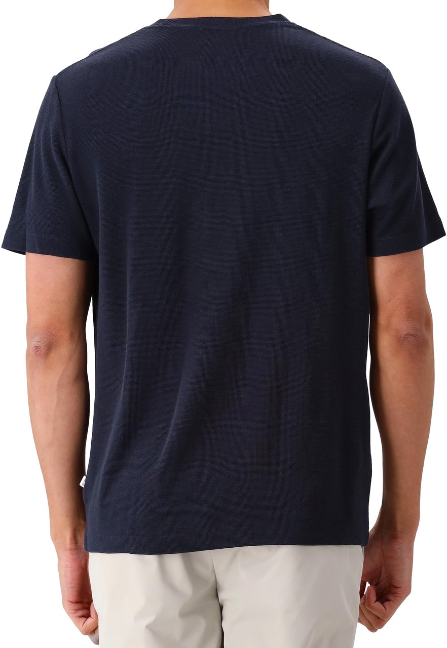 NN07 NN.07 T-shirt Blauw Clive 3323 Blauw