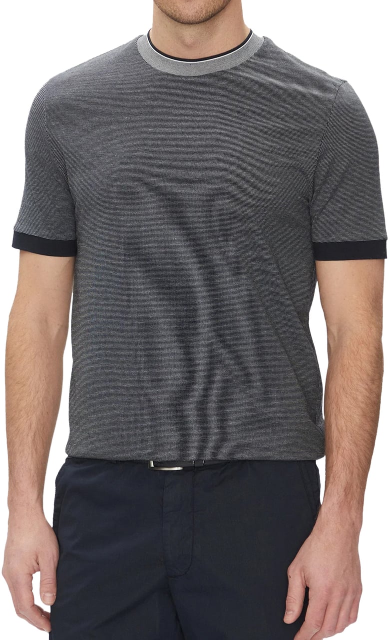 Boss T-Shirts And Polos Blue Blauw