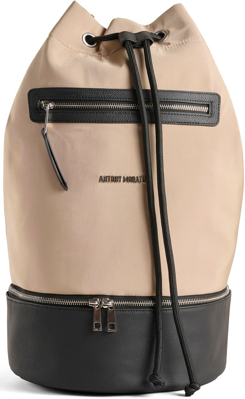 Antony Morato COTTON BACKPACK. Beige