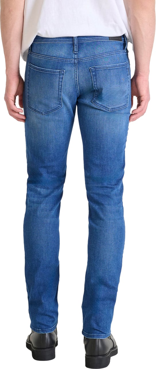 Antony Morato JEANS OZZY TAPERED FIT IN COATED BLUE DENIM Blauw