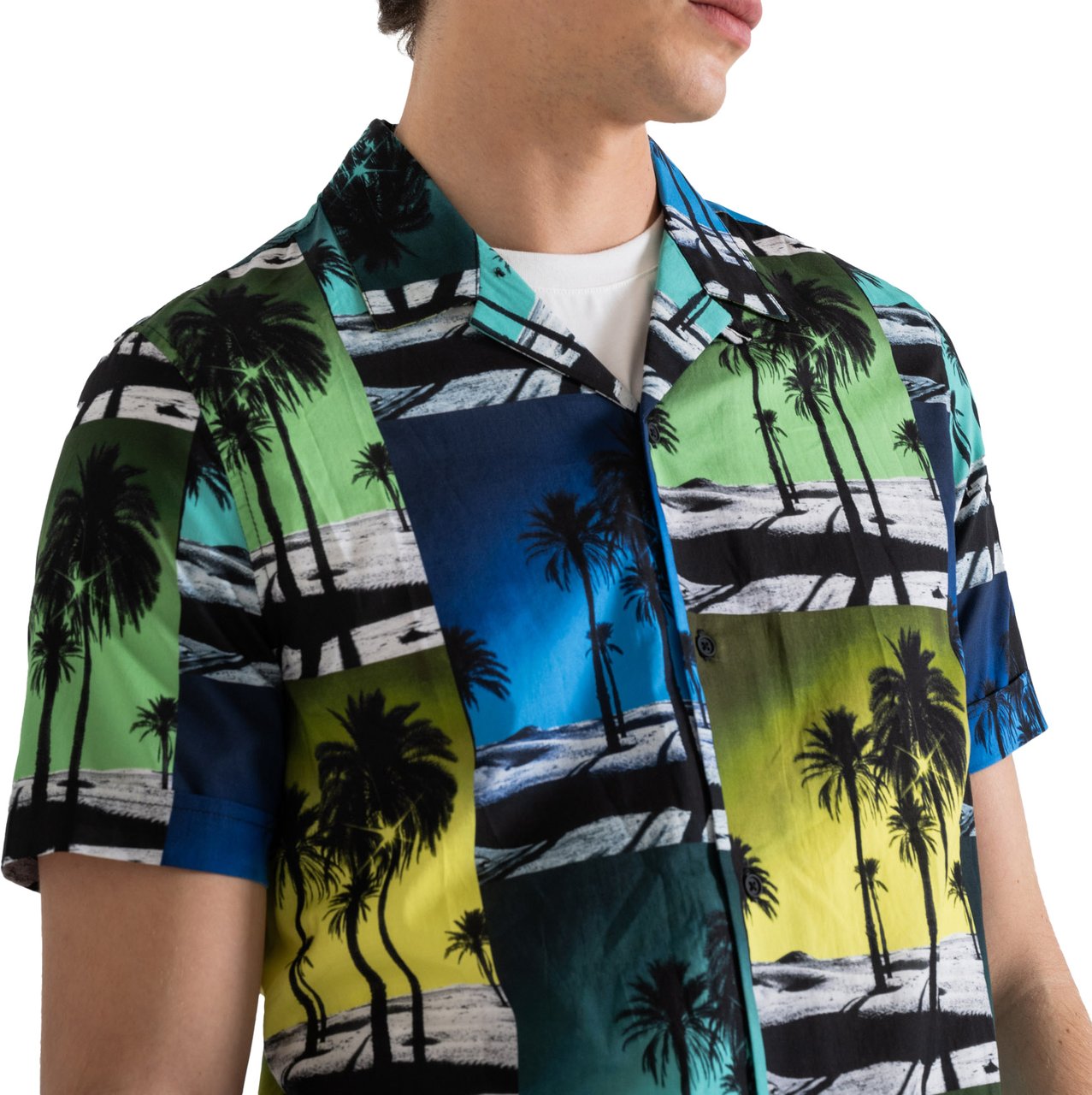 Antony Morato HONOLULU REGULAR STRAIGHT FIT SHIRT Divers