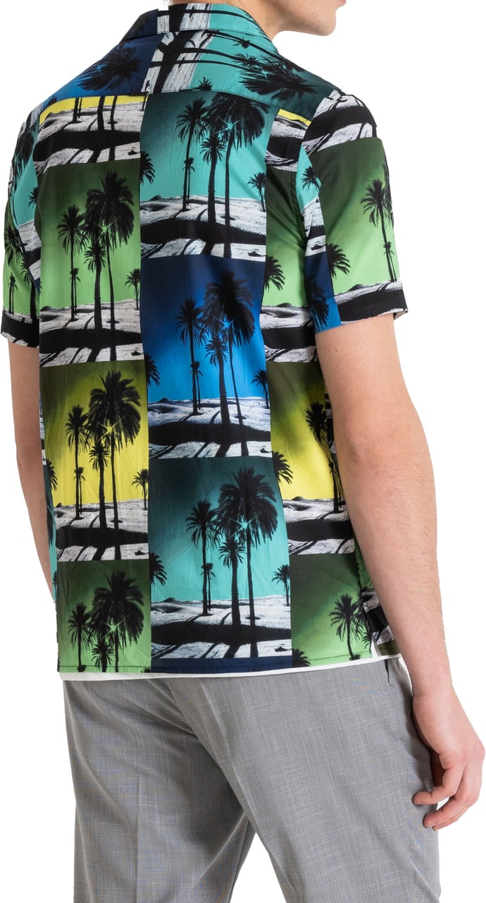 Antony Morato HONOLULU REGULAR STRAIGHT FIT SHIRT Divers