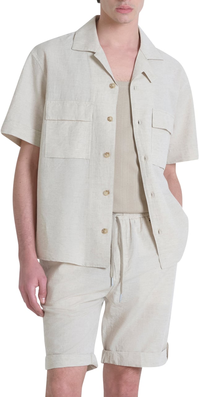 Antony Morato SHIRT NAIROBI RELAXED FIT Beige