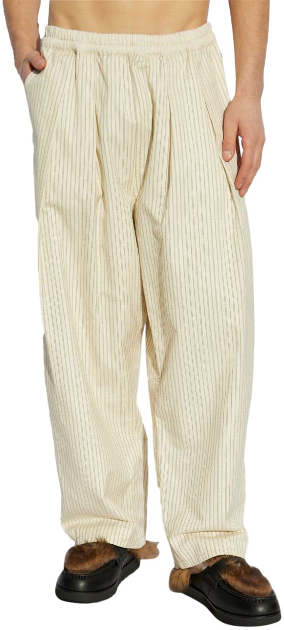Maison Margiela Trousers Beige Beige