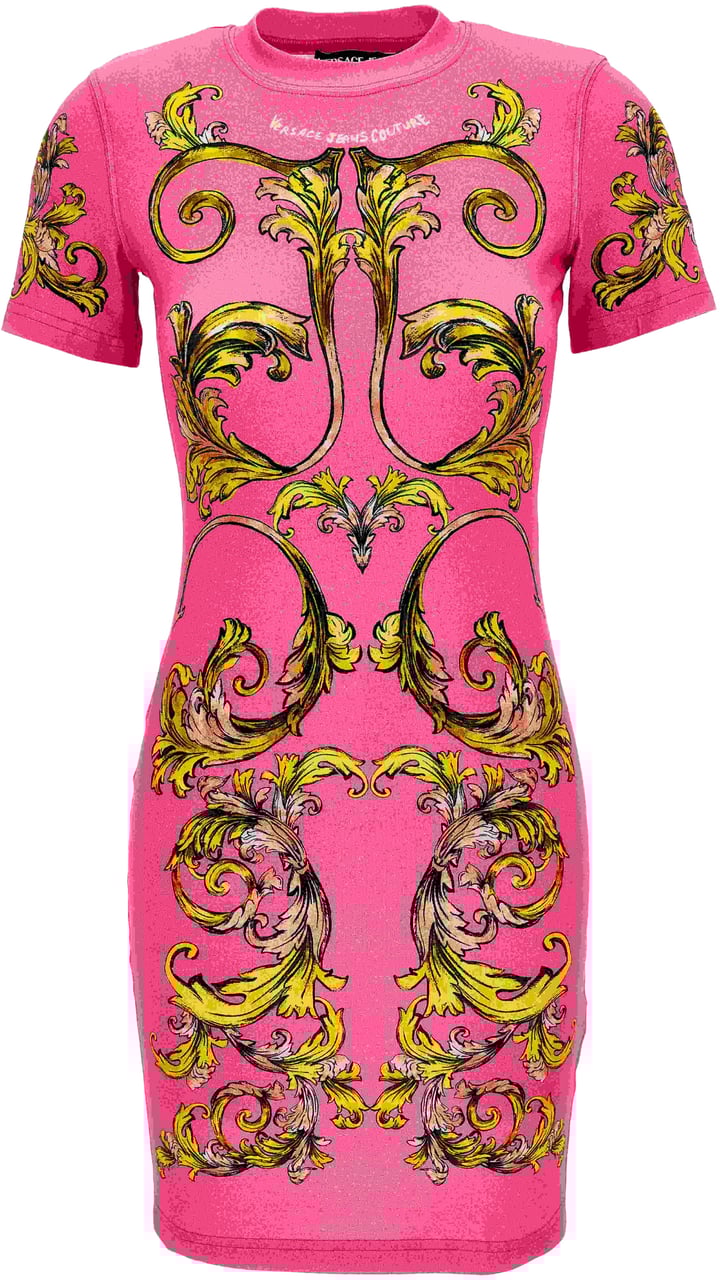 Versace Jeans Couture Dresses Pink Roze