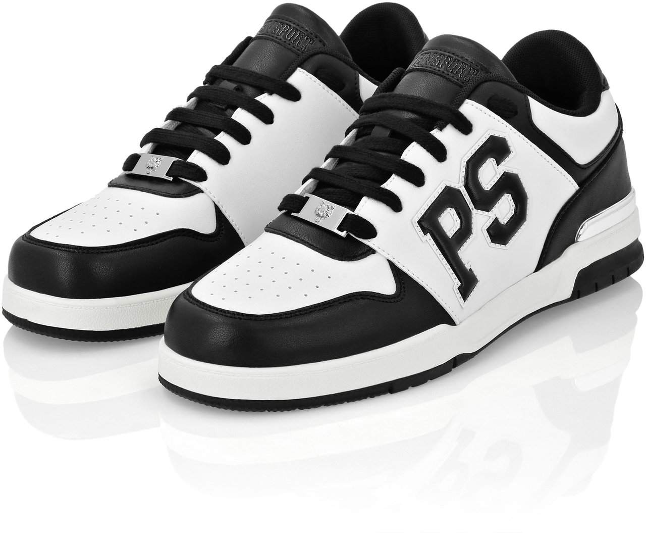 Plein Sport Low Top Sneakers Zwart