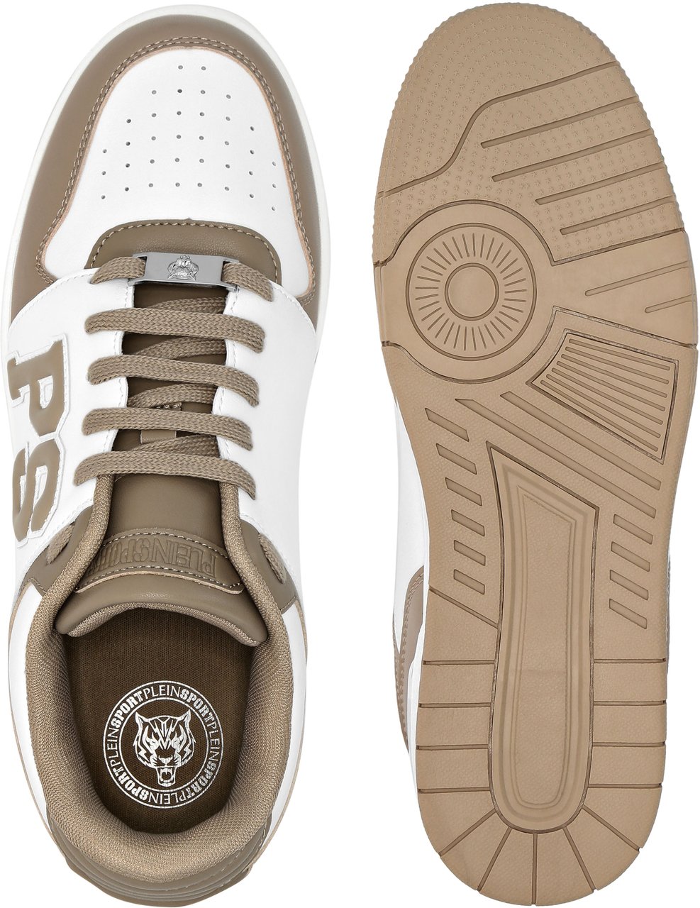 Plein Sport Low Top Sneakers Brown Bruin