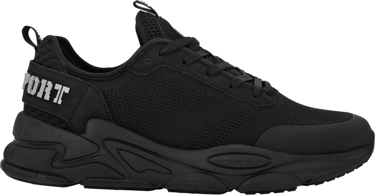 Plein Sport Lo-Top Sneakers Black/Black Zwart
