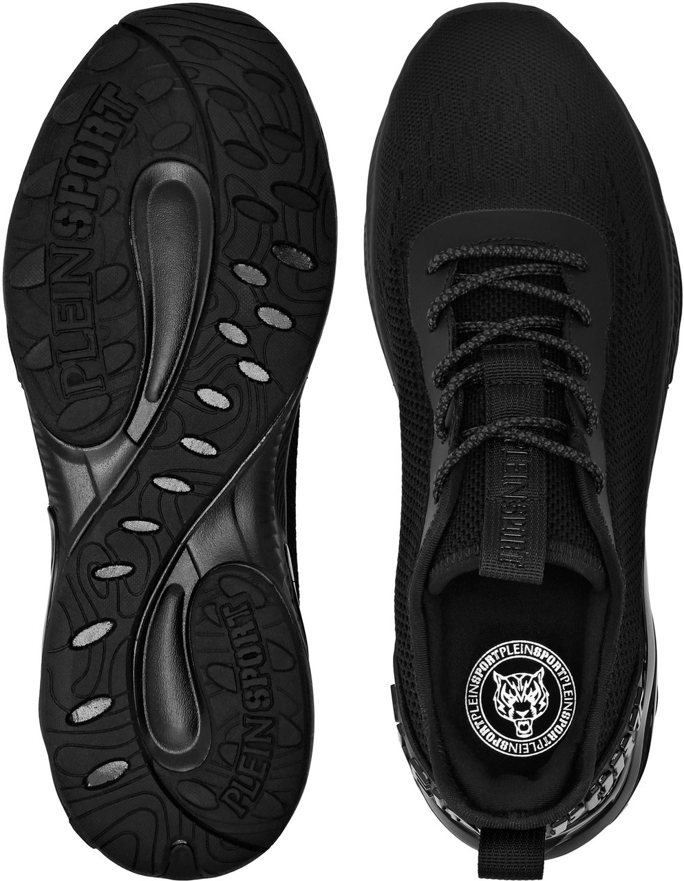 Plein Sport Runner Ps Fly Knit Black/Black Zwart