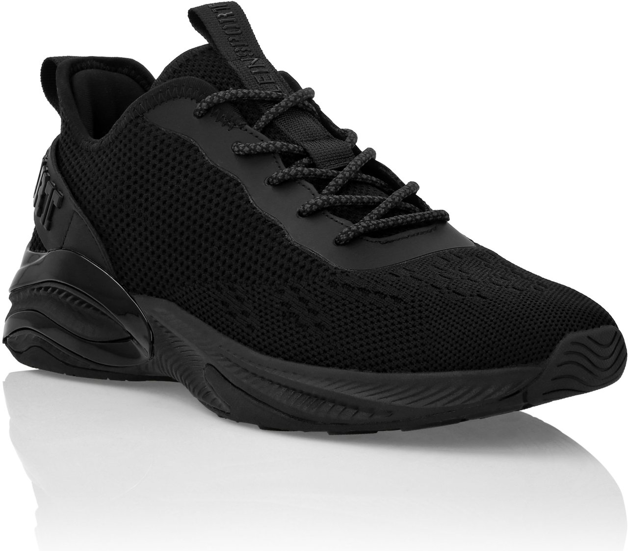 Plein Sport Runner Ps Fly Knit Black/Black Zwart