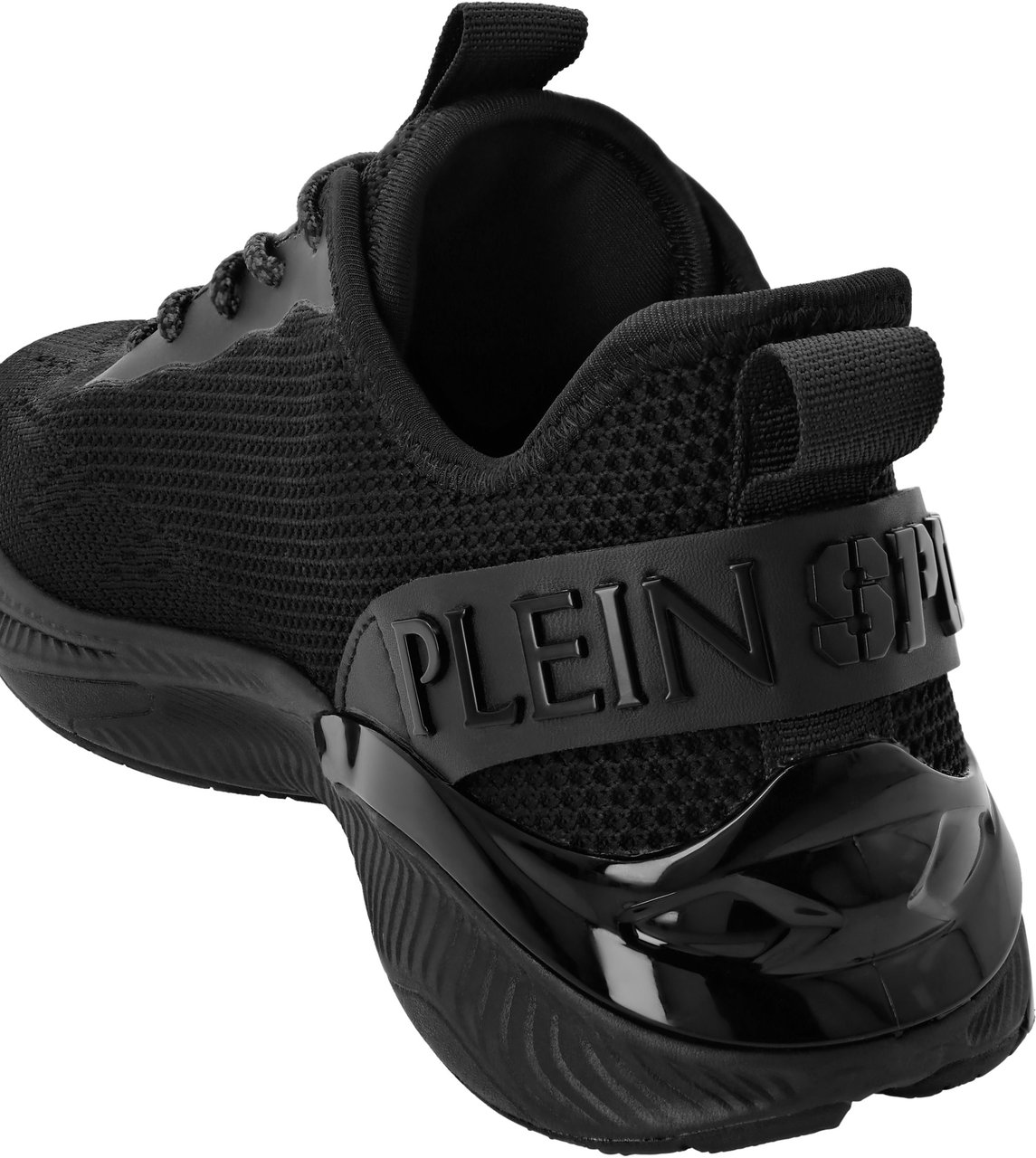 Plein Sport Runner Ps Fly Knit Black/Black Zwart