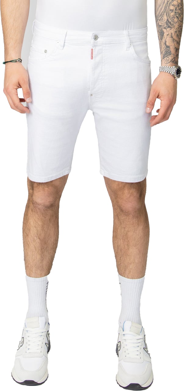 My Brand Ivory White Short Jeans Wit