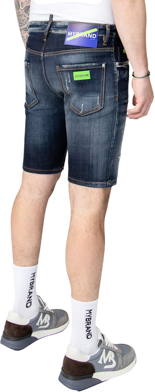 My Brand MB GREEN LINE SHORT JEANS | DENIM Blauw