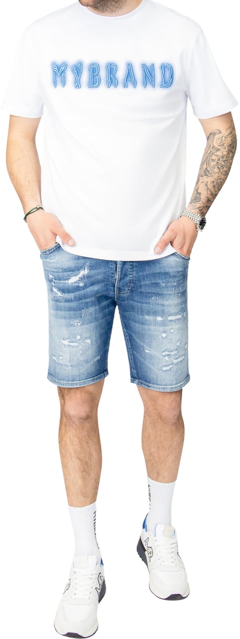My Brand MB SKY SHORT JEANS | DENIM Blauw