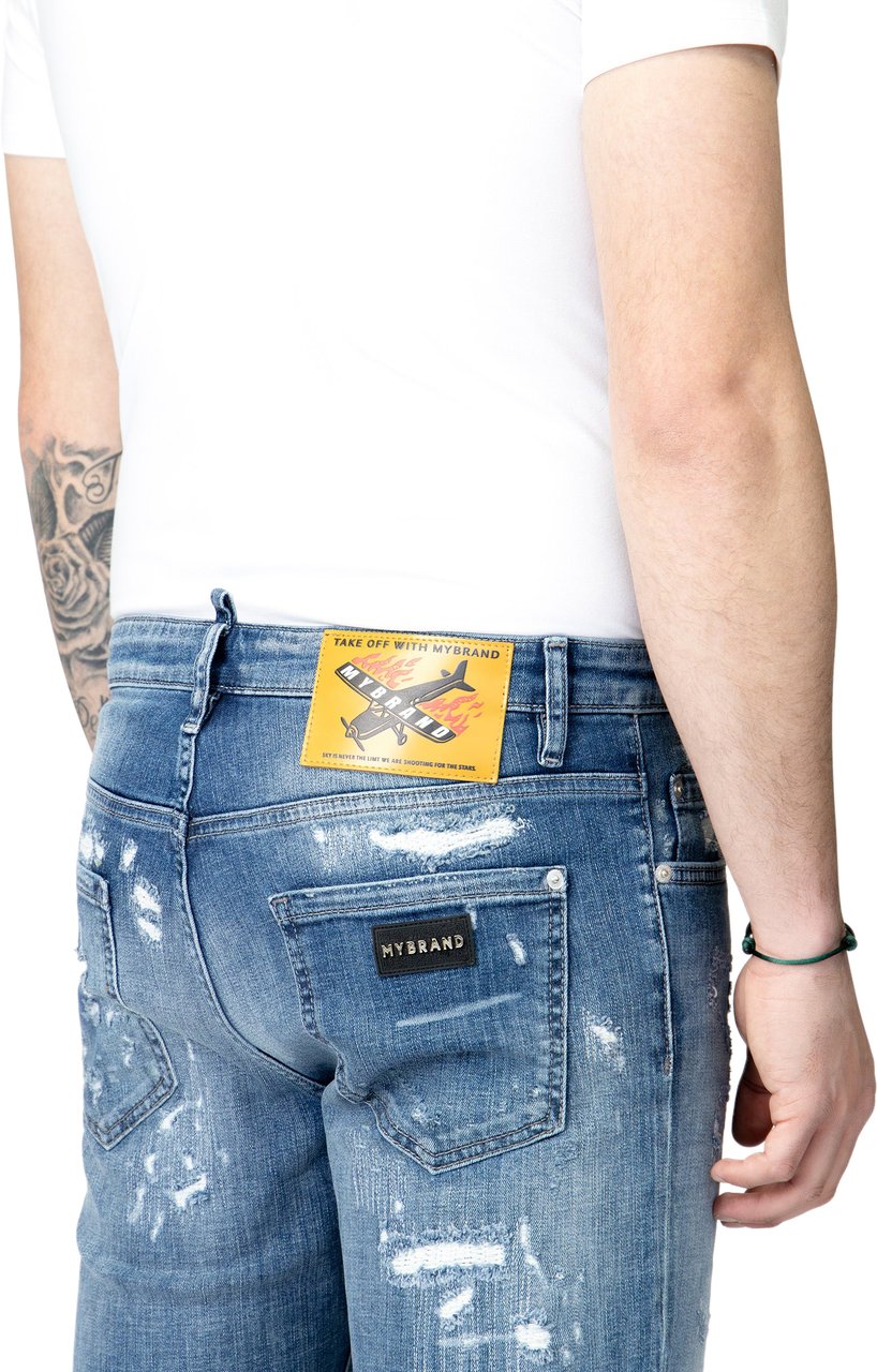 My Brand MB SKY SHORT JEANS | DENIM Blauw