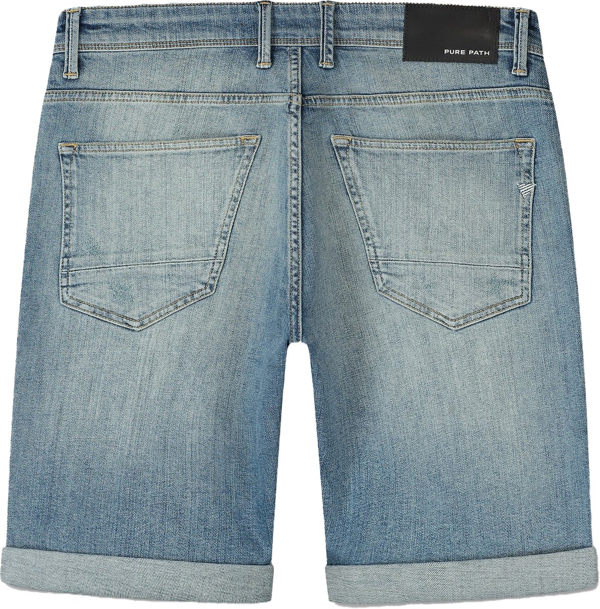 Pure Path The Miles Slim Fit Shorts W1463 Blauw