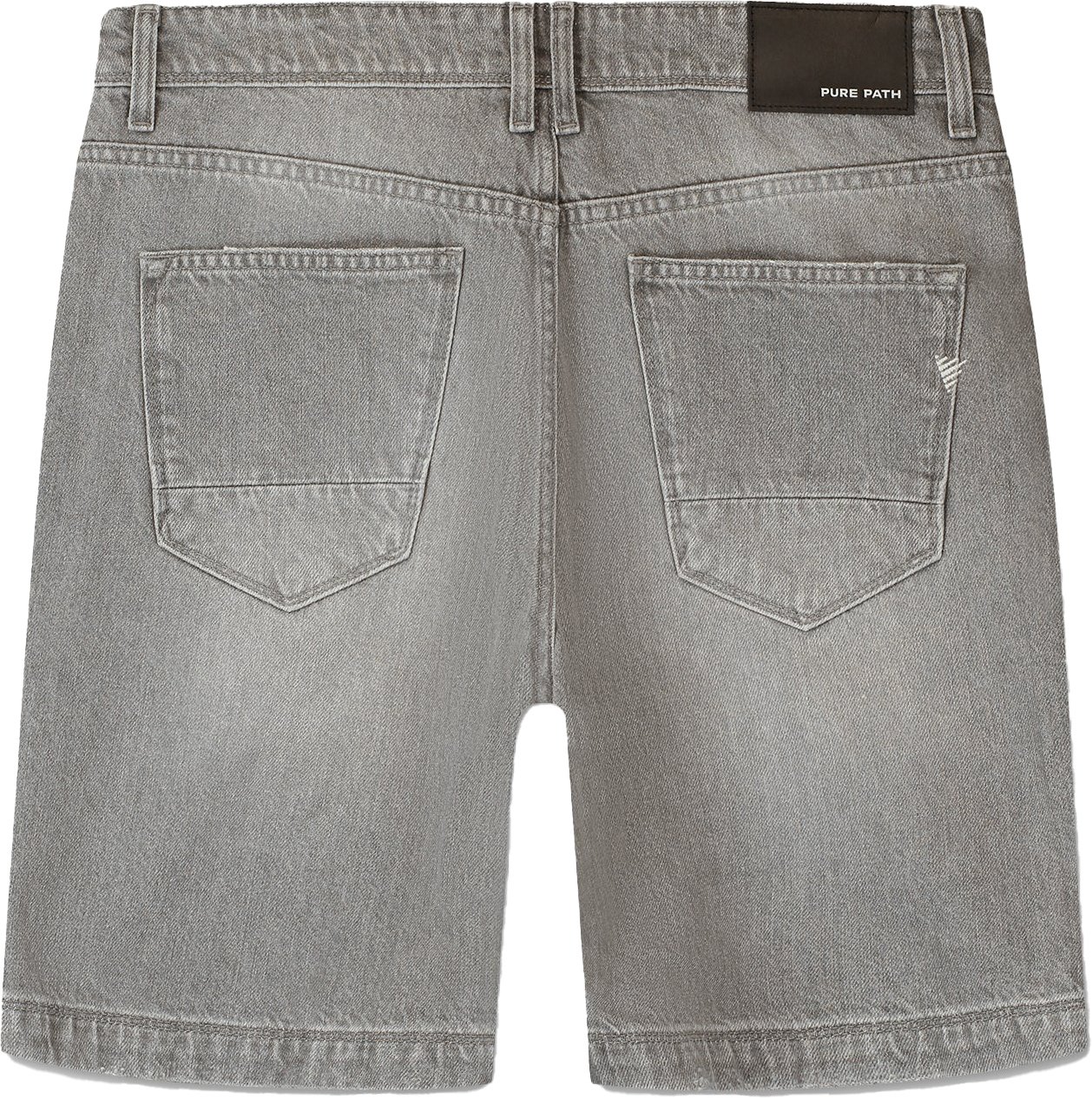 Pure Path The Owen Regular Fit Shorts W1483 Grijs