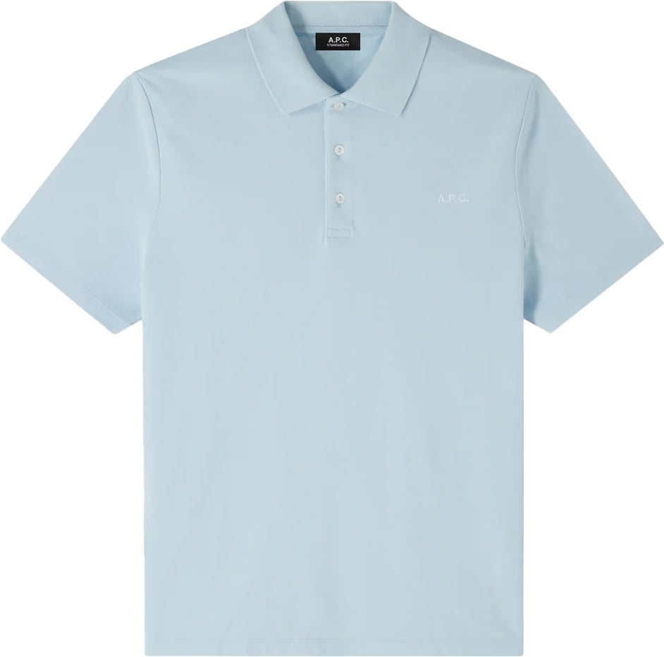 A.P.C. polo blauw Blauw