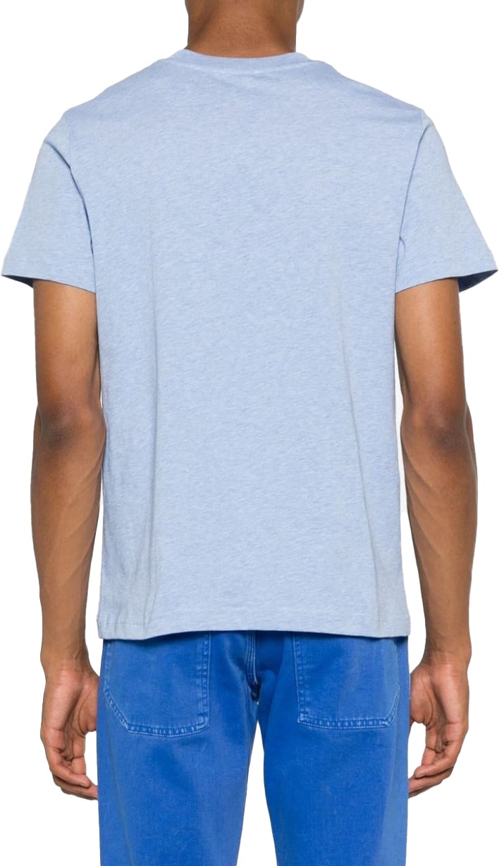 A.P.C. t-shirt light blue Blauw