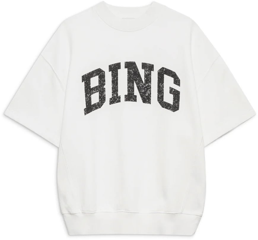Anine Bing sweatert white Wit