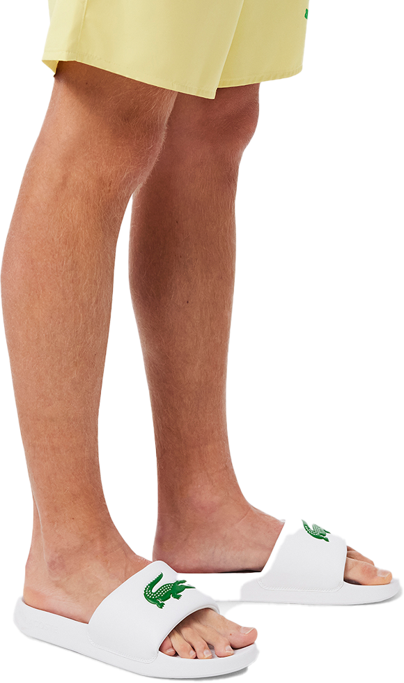 Lacoste Heren Slipper Wit