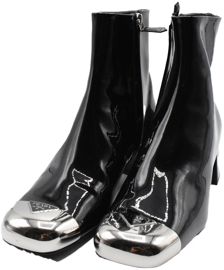 Prada Booties Black Zwart