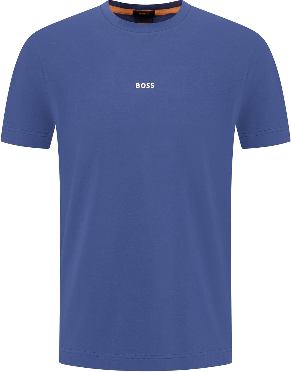 Boss T-shirt Blauw Blauw