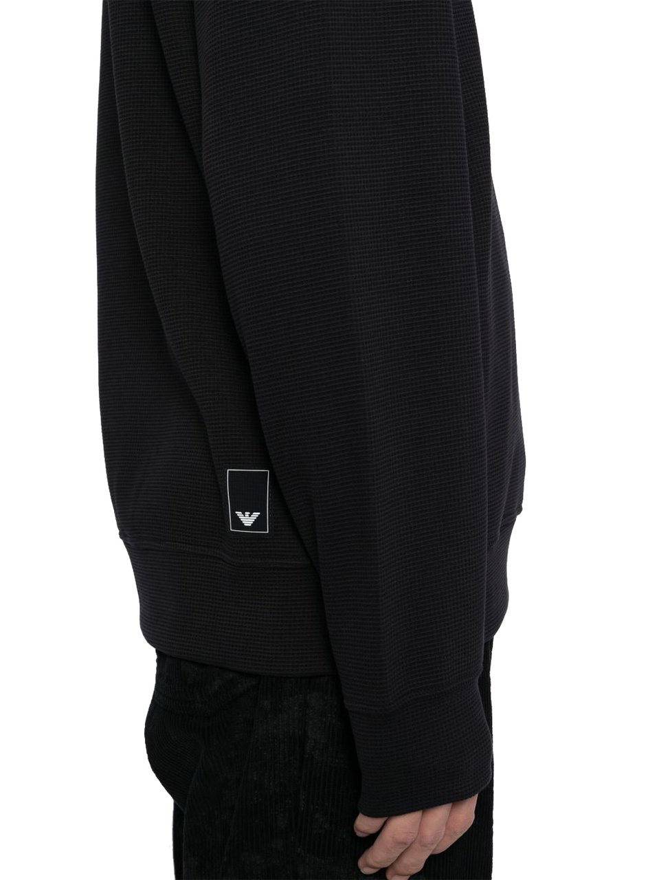 Emporio Armani Sweaters Blue Blauw