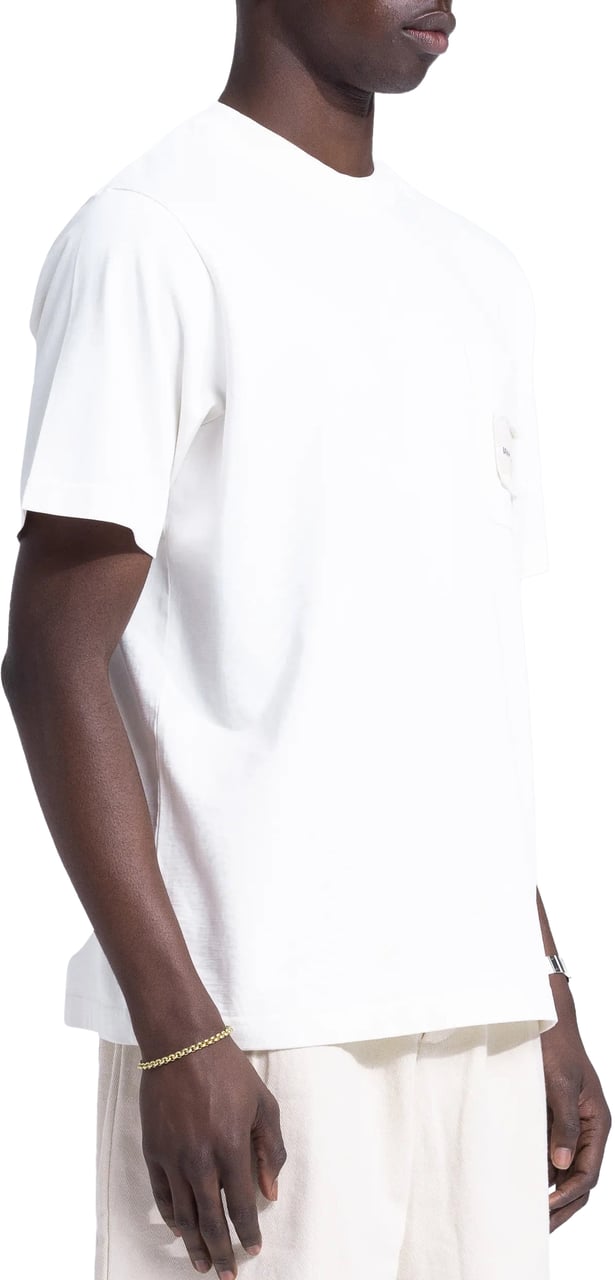Bram's Fruit Bram's Fruit T-shirt Wit Chest Pocket Wit