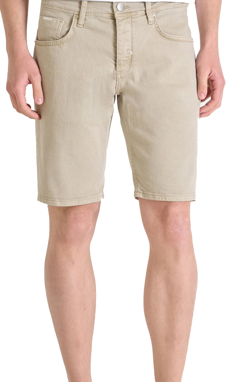 Antony Morato DENIM SHORT ARGON SLIM FIT IN COLOUR DENIM Beige