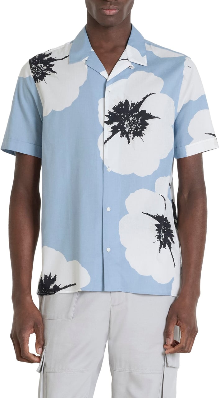 Antony Morato SHIRT HONOLULU STRAIGHT FIT Blauw
