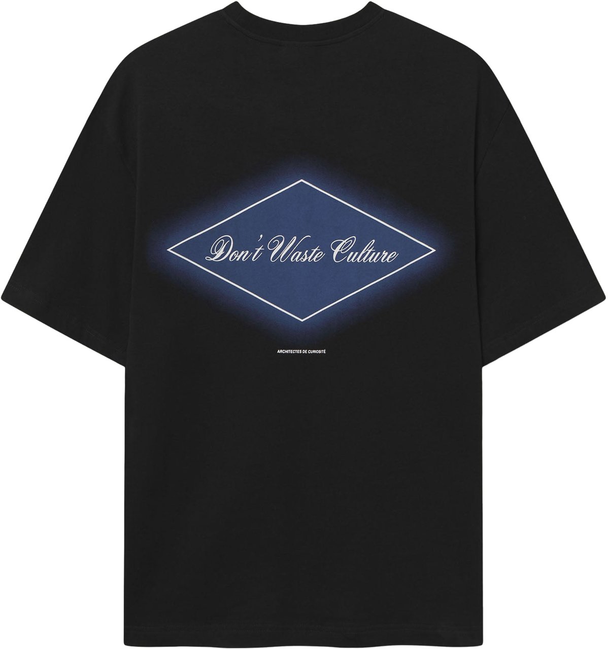 Don't Waste Culture Anvaya T-shirt Zwart