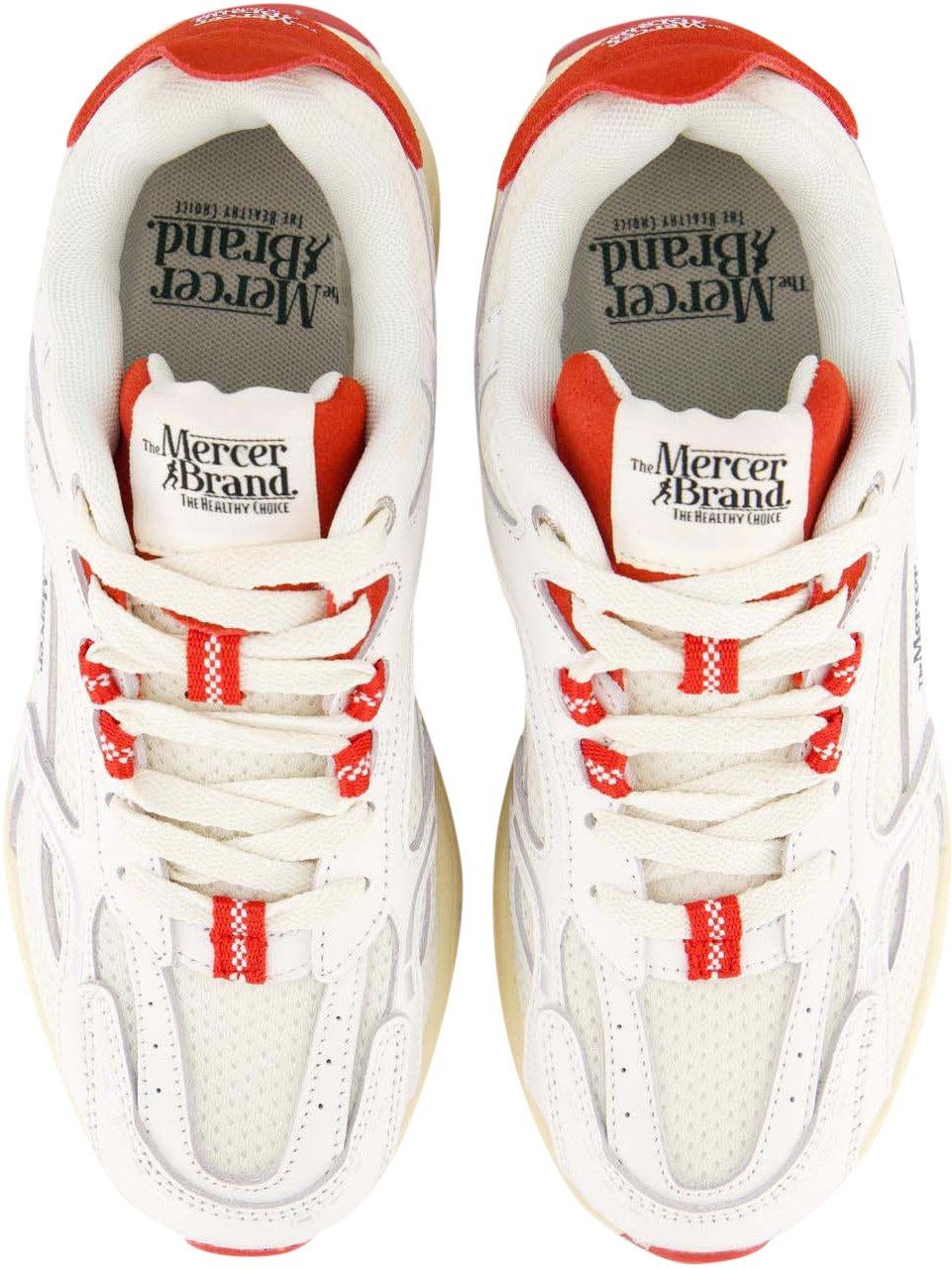 Mercer Amsterdam Mercer The Re-run Vintage Sneakers Wit Me251001 Wit