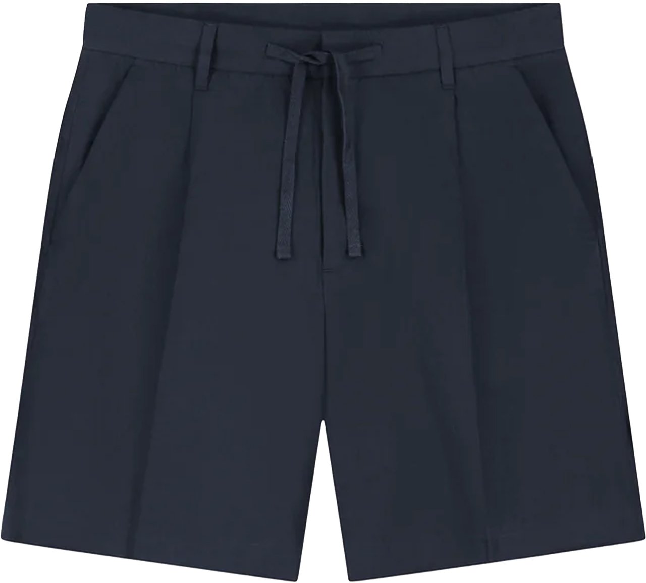 ØLÅF ØlÅf Cotton Linen Shorts Shorts Donkerblauw M210402 Blauw