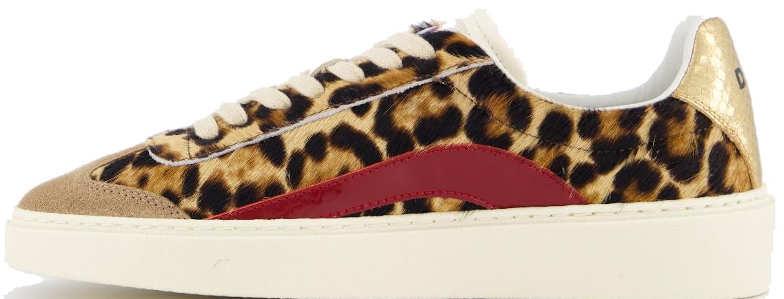 Dsquared2 Dames Rider Sneaker Beige/Leo Beige
