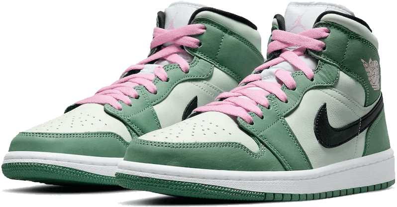 Nike Air Jordan 1 Mid Dutch Green (W) Divers