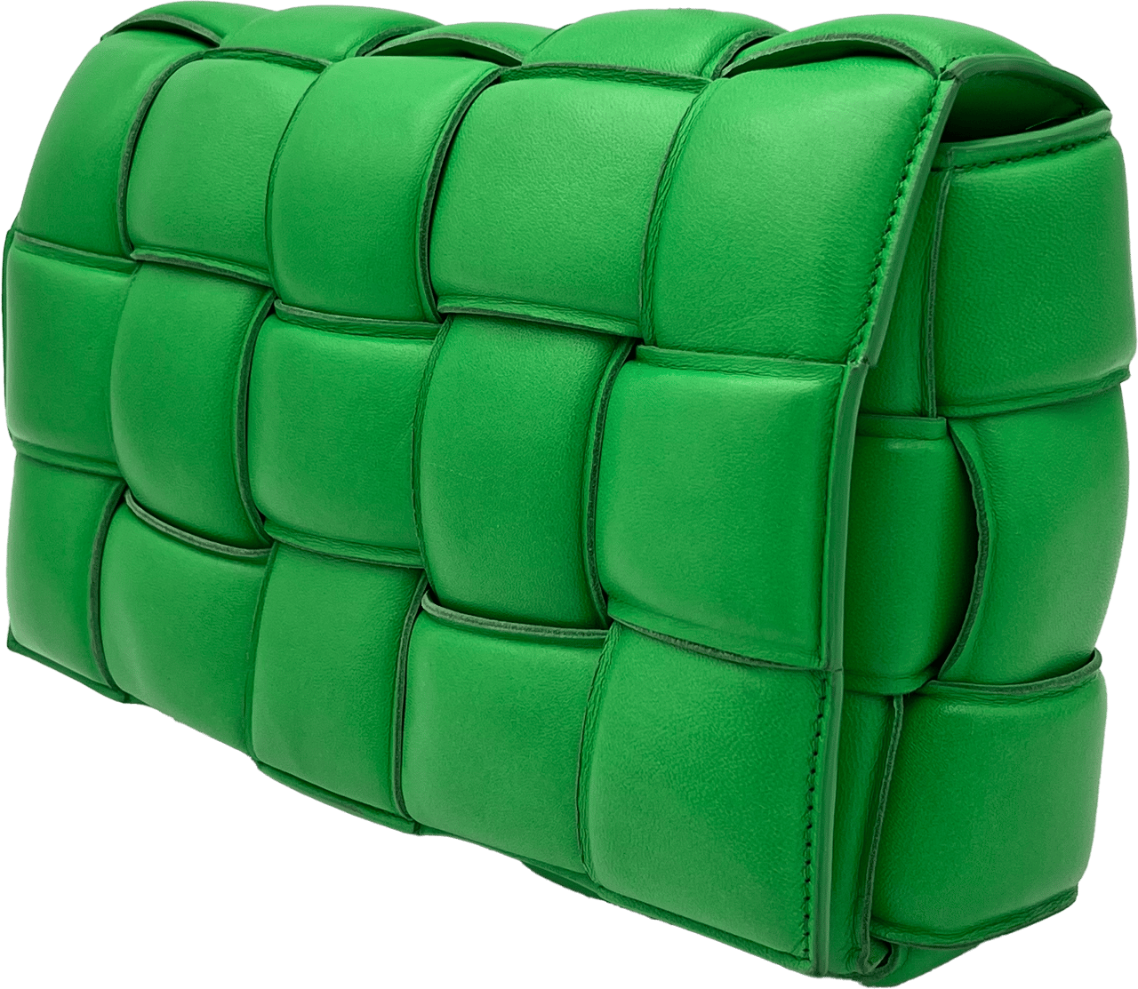 Bottega Veneta Bottega Veneta Padded Cassette - Grass Groen