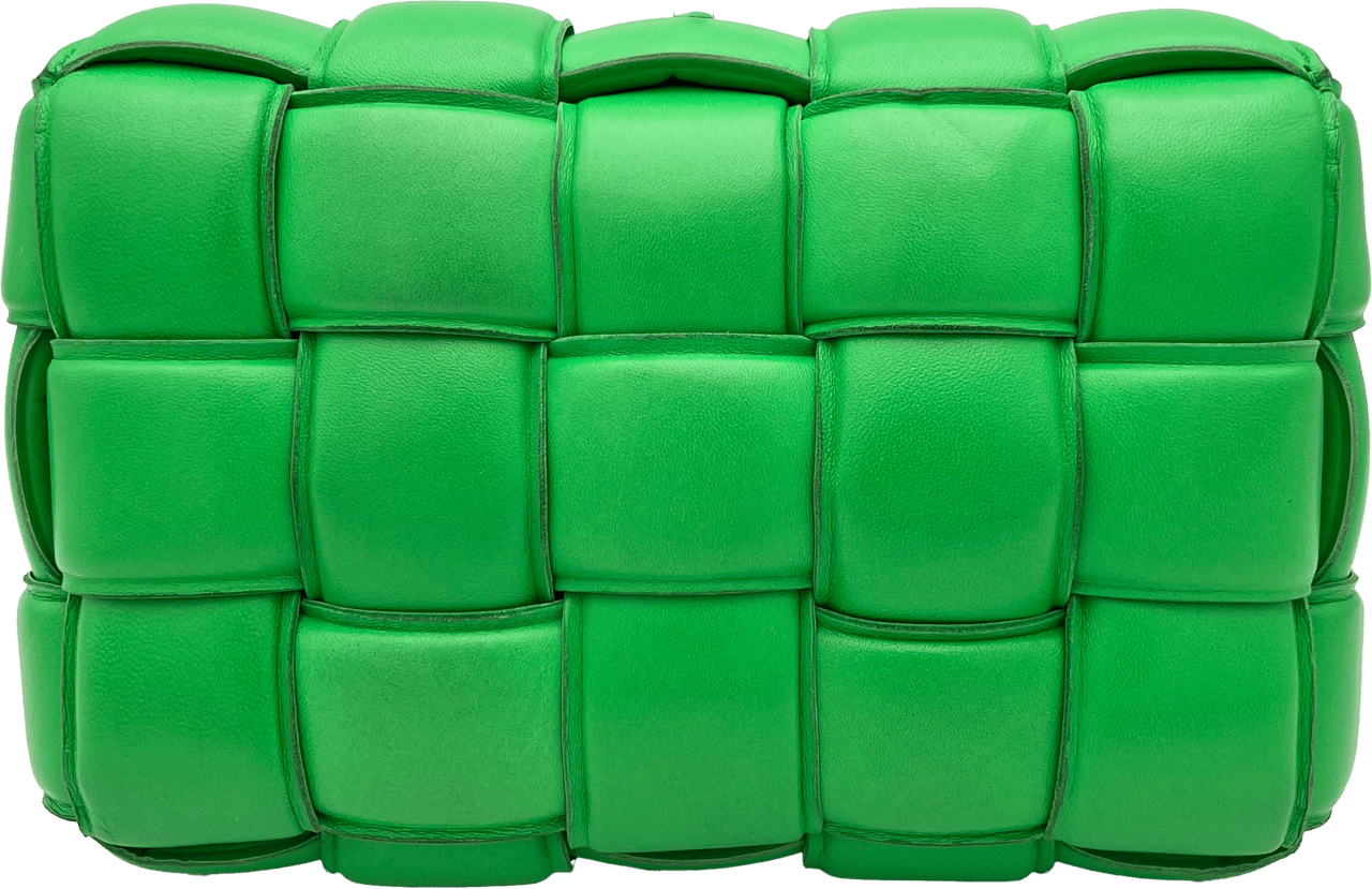 Bottega Veneta Bottega Veneta Padded Cassette - Grass Groen