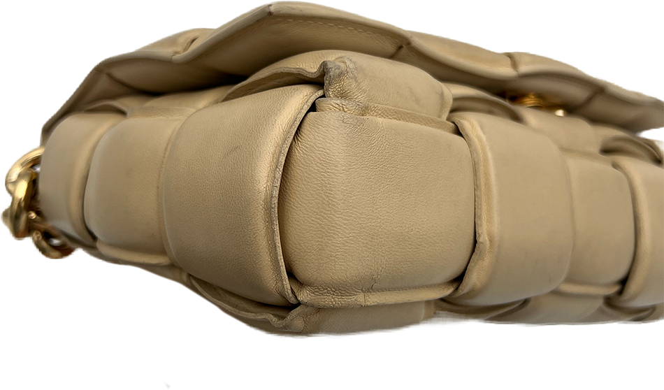 Bottega Veneta Bottega Veneta Padded Cassette Chain - Porridge Beige