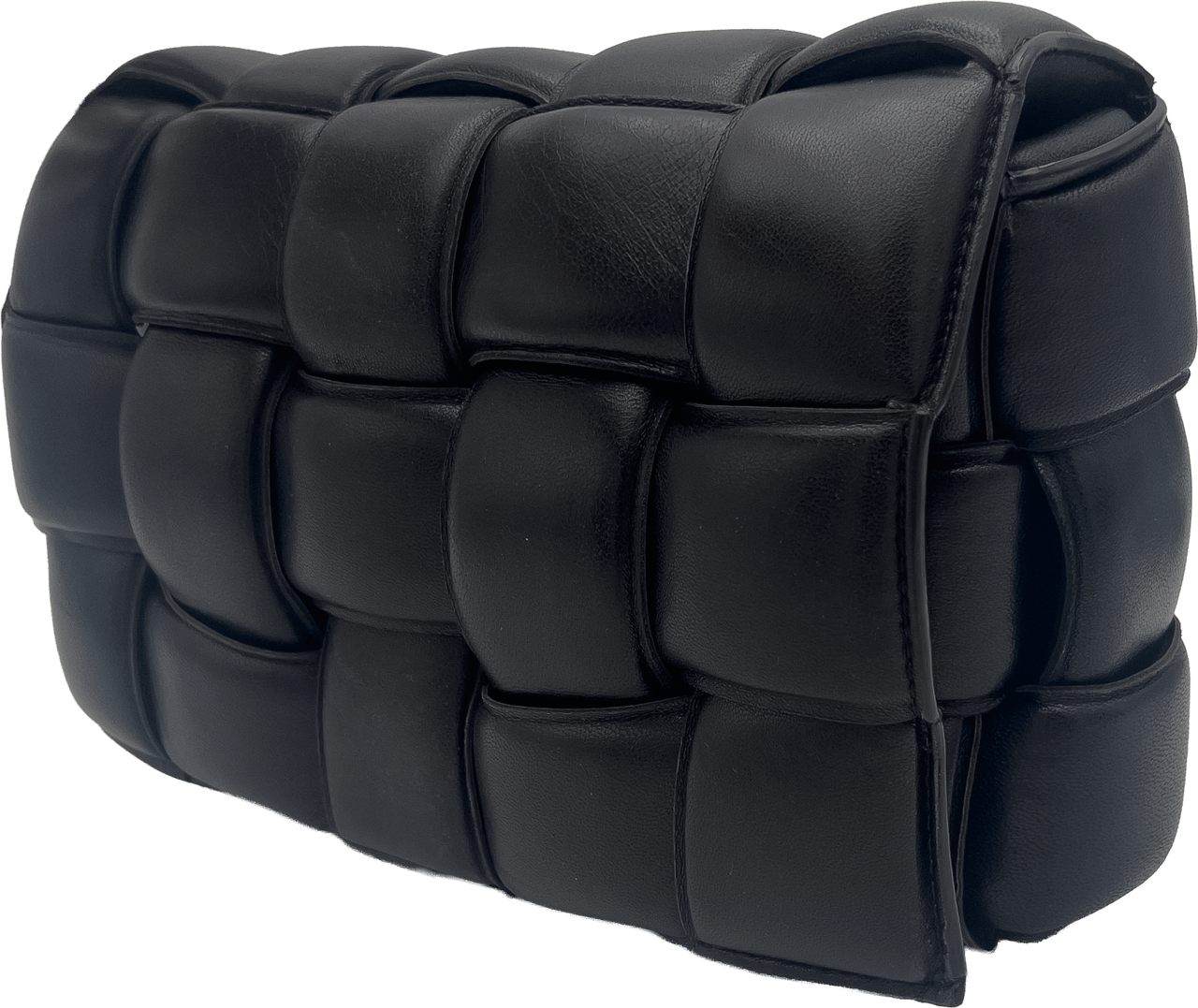 Bottega Veneta Bottega Veneta Padded Cassette - Black Zwart